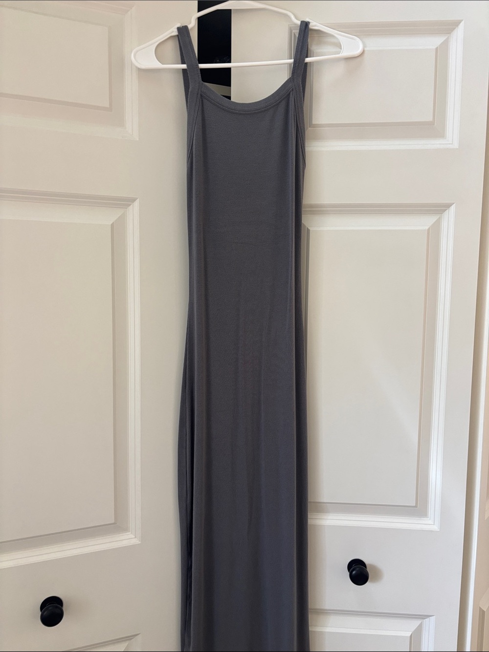 Garage Low back Grey Maxi Dress